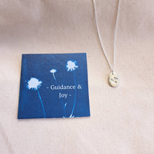 Load image into Gallery viewer, Guidance & Joy Amulet | Stars & Birds Reversible Double-Sided Necklace