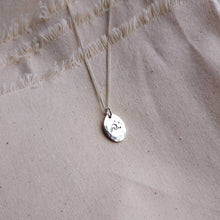 Load image into Gallery viewer, Courage & Joy Amulet | Wave & Birds Reversible Double-Sided Necklace