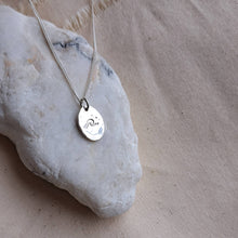 Load image into Gallery viewer, Courage & Joy Amulet | Wave & Birds Reversible Double-Sided Necklace
