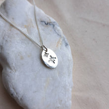 Load image into Gallery viewer, Empowerment & Direction Amulet | Moon & Stars Reversible Double-Sided Necklace