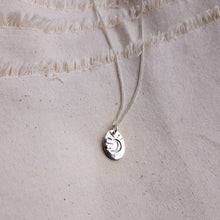 Load image into Gallery viewer, Empowerment & Direction Amulet | Moon & Stars Reversible Double-Sided Necklace