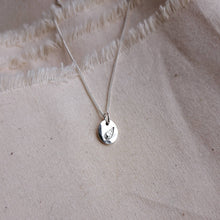 Load image into Gallery viewer, A New Leaf Amulet | Leaf & Star Double-Sided Mini Charm Necklace