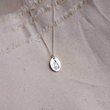 Load image into Gallery viewer, Freedom & Strength Amulet | Free Flying Bird & Evergreen Tree Double-Sided Necklace