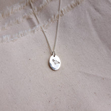 Load image into Gallery viewer, Freedom & Strength Amulet | Free Flying Bird & Evergreen Tree Double-Sided Necklace