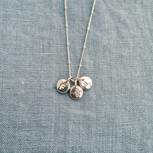 Load image into Gallery viewer, The Storyteller Necklace | Initial Charm Pebbles