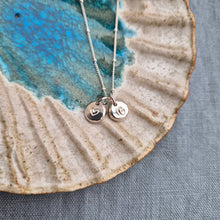 Load image into Gallery viewer, The Storyteller Necklace | Initial Charm Pebbles