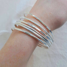 Load image into Gallery viewer, Slim Stacking Bangle