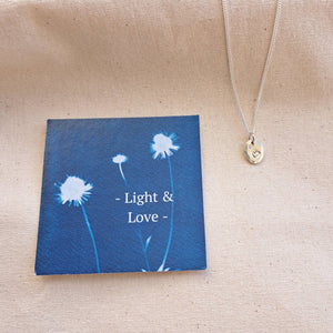 Light & Love Amulet | Love Hearts & Star Double-Sided Mini Charm Necklace