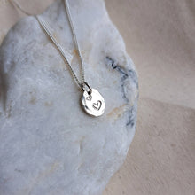Load image into Gallery viewer, Light &amp; Love Amulet | Love Hearts &amp; Star Double-Sided Mini Charm Necklace
