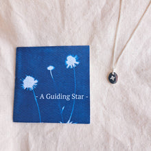 Load image into Gallery viewer, A Guiding Star Amulet | Star &amp; Heart Double-Sided Mini Charm Necklace

