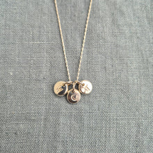 Load image into Gallery viewer, The Storyteller Necklace | Initial Charm Pebbles
